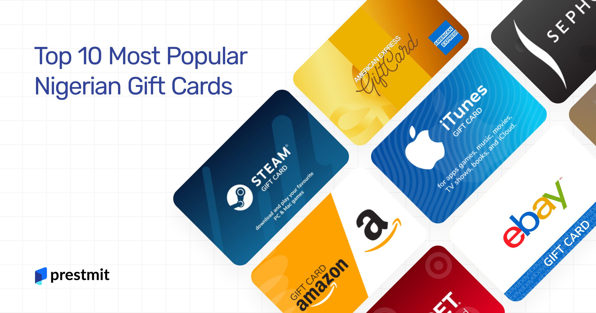 Top 8 Most Popular Nigerian Gift Cards 2023 - Cardtonic