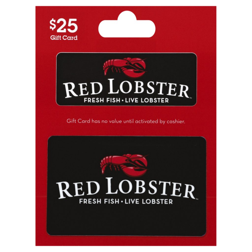 Red Lobster gift card