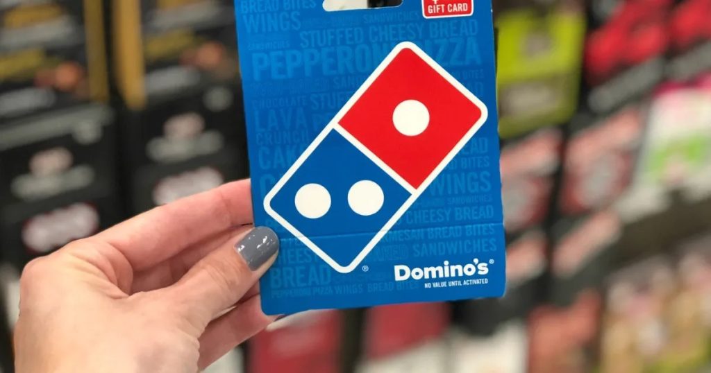 Dominos gift cards