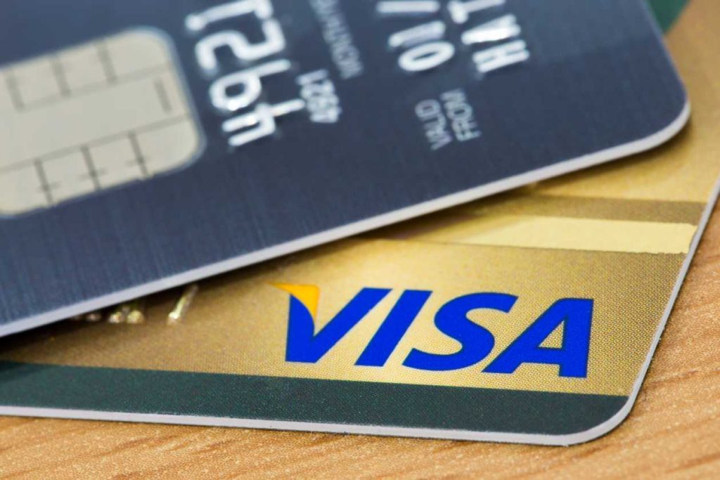 Visa debit card